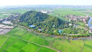 Khu du lịch sinh thái Núi Ngăm nhìn từ trên cao