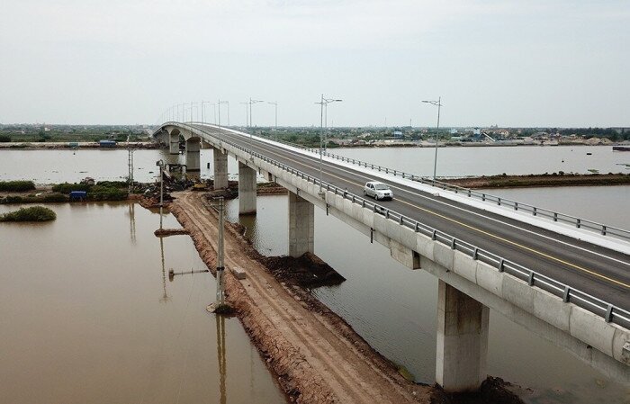 Đề xuất đầu tư độc lập cầu vượt sông Đáy trên cao tốc ninh bình - hải phòng