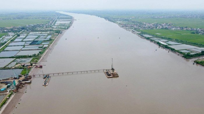 Đề xuất đầu tư độc lập cầu vượt sông Đáy trên cao tốc ninh bình - hải phòng