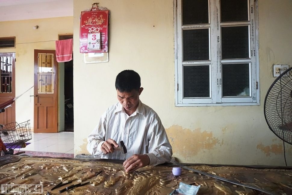 Tinh hoa làng nghề chạm bạc Đồng Xâm Thái Bình - ảnh 5