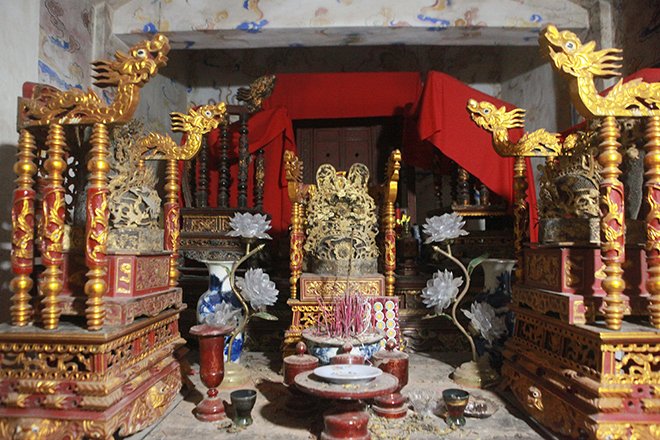 Ngôi đình cổ bằng đá xanh còn lại duy nhất ở Việt Nam - 13