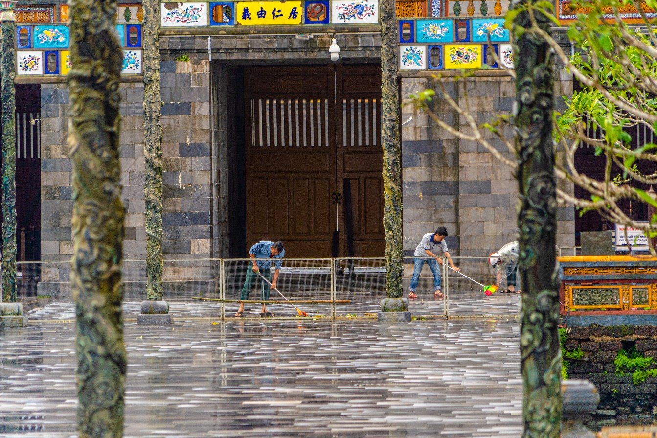 Cố đô Huế đứng vững trước bão lớn, đón du khách trở lại vào chiều nay - Hình 4