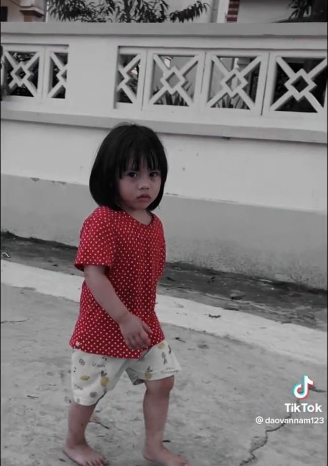 Bé gái có khuôn mặt “chiến” nhất Vịnh Bắc Bộ