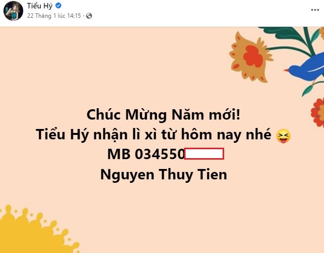 Học Đạt Villa, Tiểu Hý lập tài khoản xin tiền online: Nhận tiền từ vài nghìn đồng đến vài triệu đồng! 
