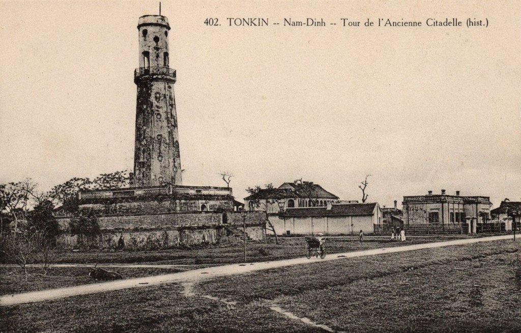 Cột cờ Nam Định ngày xưa.