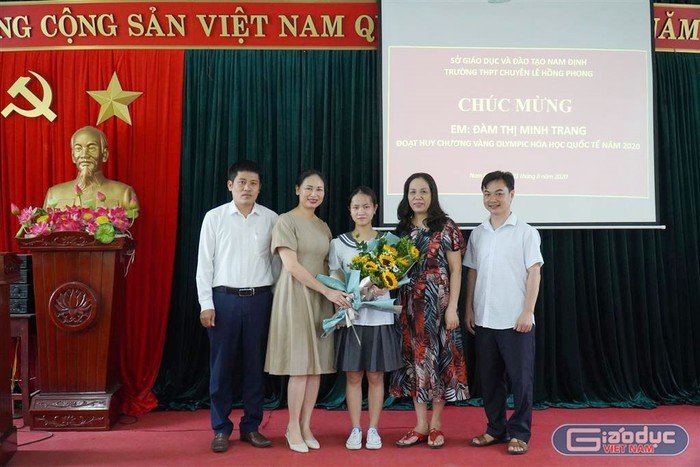 Gặp chủ nhân tấm huy chương Vàng Olympic Hóa học quốc tế đầu tiên ở Nam Định ảnh 1
