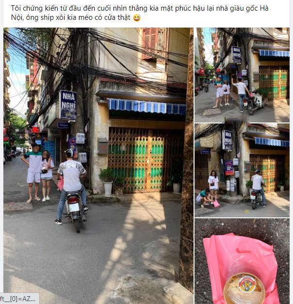 Câu chuyện anh chàng ship xôi bắt tại trận người yêu đi nhà nghỉ nhận được nhiều sự quan tâm.