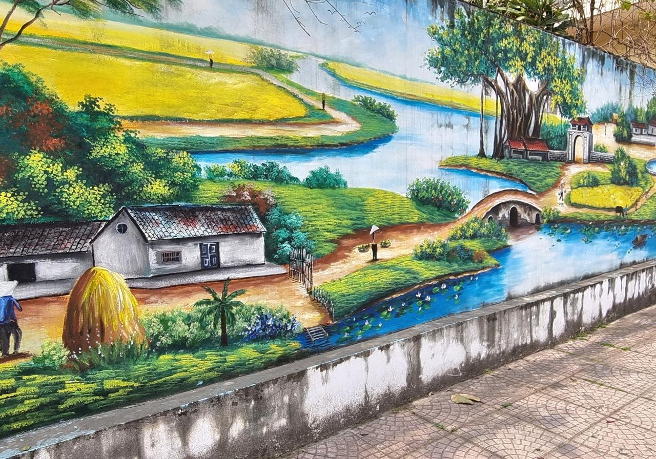 Ngỡ ngàng tuyến đường hoa ban nở rực ở xã nông thôn mới kiểu mẫu tại Ninh Bình - Ảnh 8.