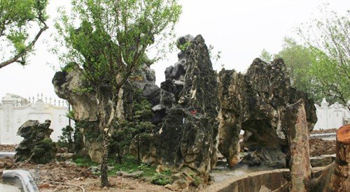 Đại gia Ninh Bình xây lâu đài sinh đôi cực độc tặng con trai ảnh 5