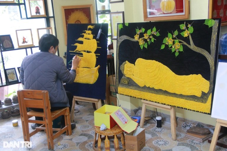 Nghề độc lạ ở Ninh Bình: Không cho lá rụng... về gốc - 11