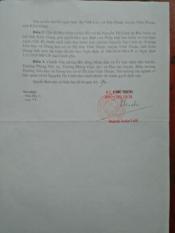 Cô giáo "nước mắt chan cơm" nghỉ hưu đã 6 tháng vẫn không được nhận lương ảnh 2