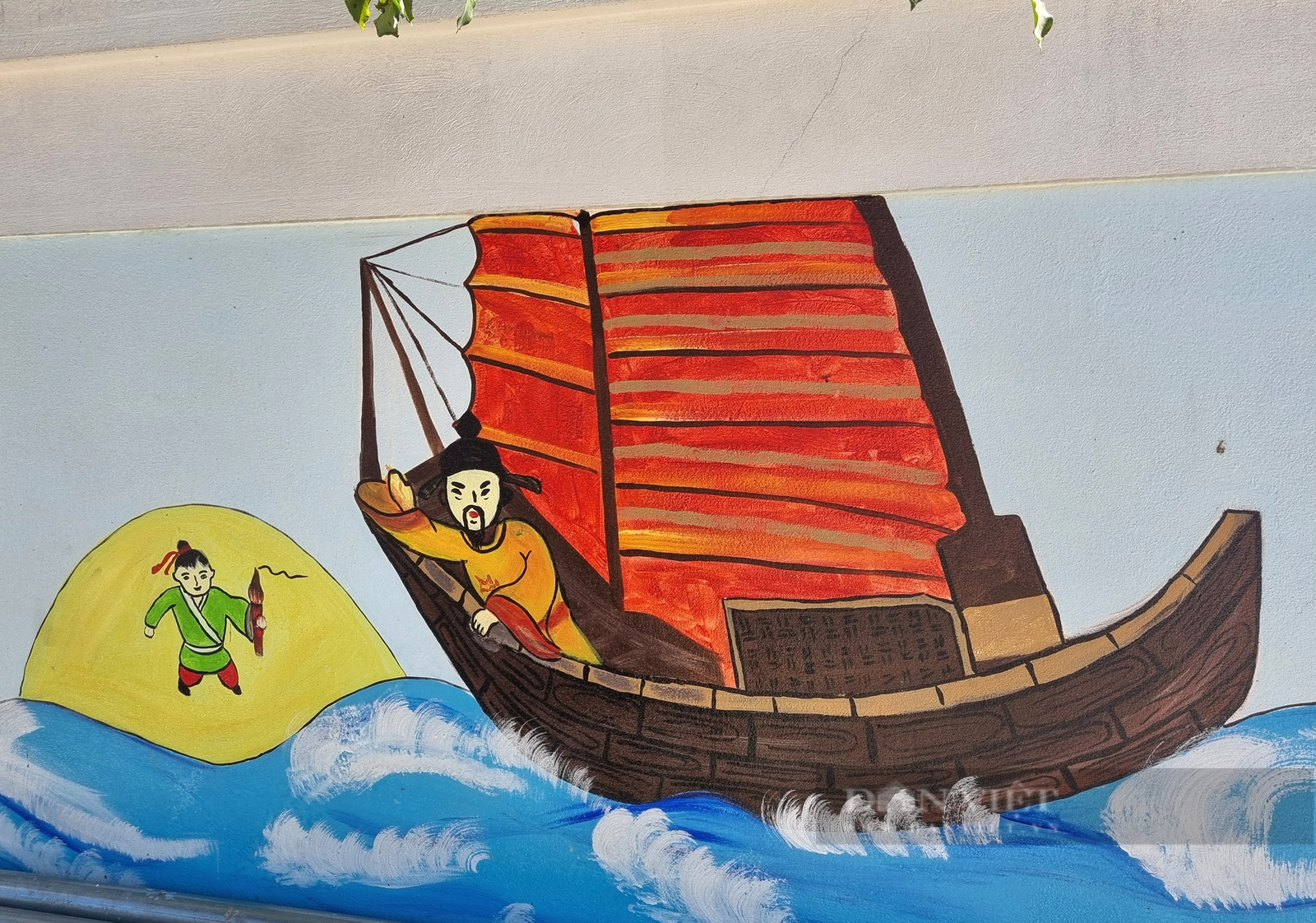 Con đường bích họa “đẹp như mơ” ở xã nông thôn mới tỉnh Ninh Bình - Ảnh 7. Con đường bích họa “đẹp như mơ” ở xã nông thôn mới tỉnh Ninh Bình - Ảnh 7.