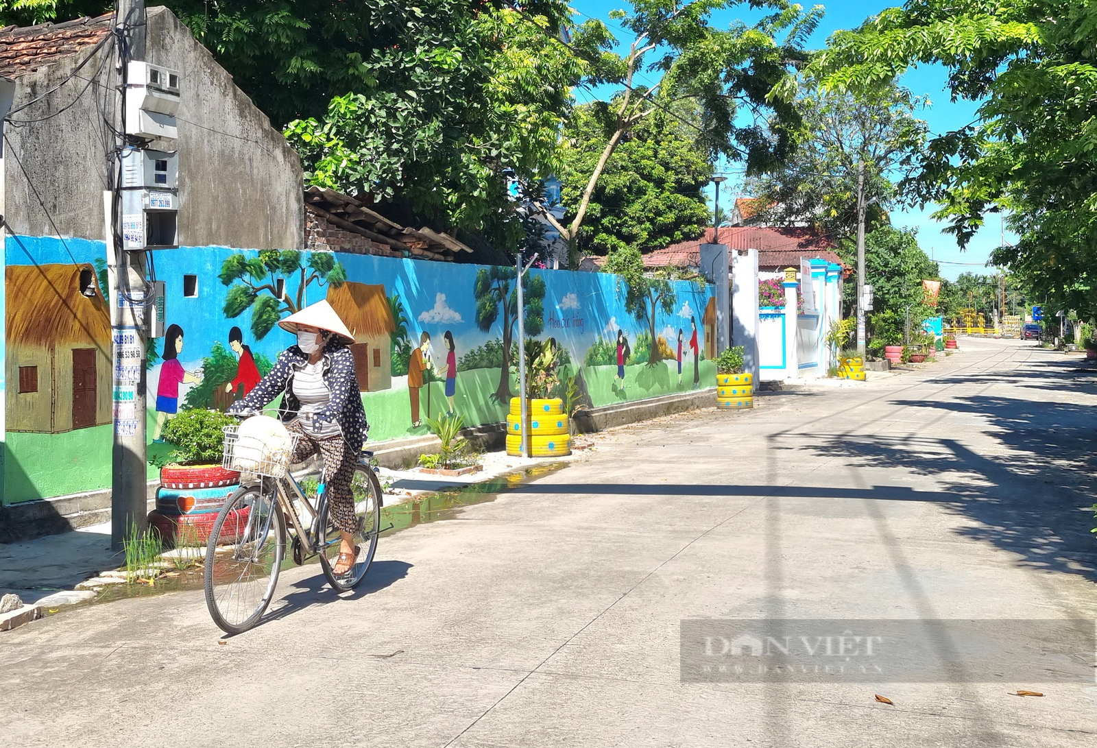 Con đường bích họa “đẹp như mơ” ở xã nông thôn mới tỉnh Ninh Bình - Ảnh 9. Con đường bích họa “đẹp như mơ” ở xã nông thôn mới tỉnh Ninh Bình - Ảnh 9.