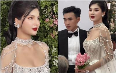 Cô dâu gây sốt MXH vì nhan sắc xinh hơn hoa hậu