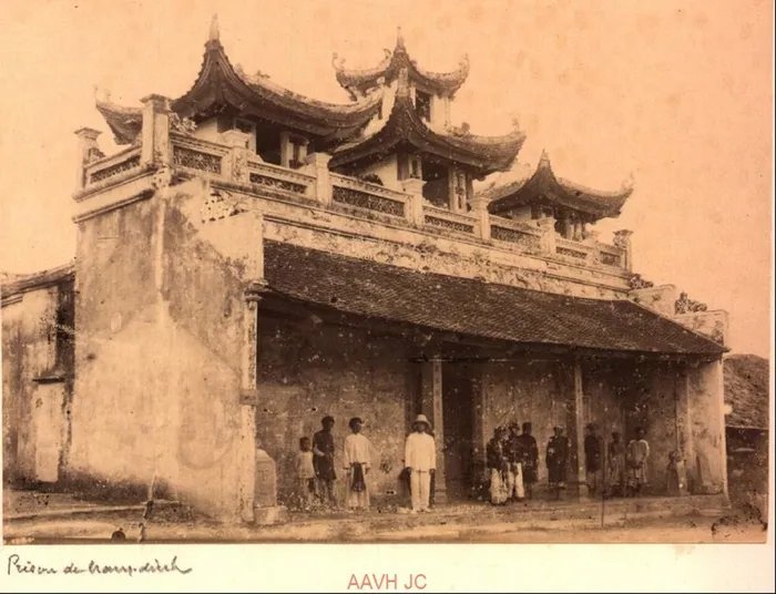 Một công trình ở Nam Định được quân pháp dùng làm nhà tù.