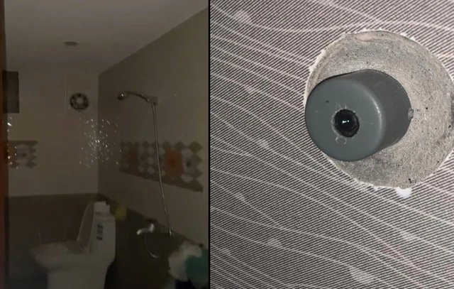 Nữ sinh phát hiện chủ nhà trọ lắp camera quay lén trong phòng tắm- Ảnh 1. Nữ sinh phát hiện chủ nhà trọ lắp camera quay lén trong phòng tắm- Ảnh 1.