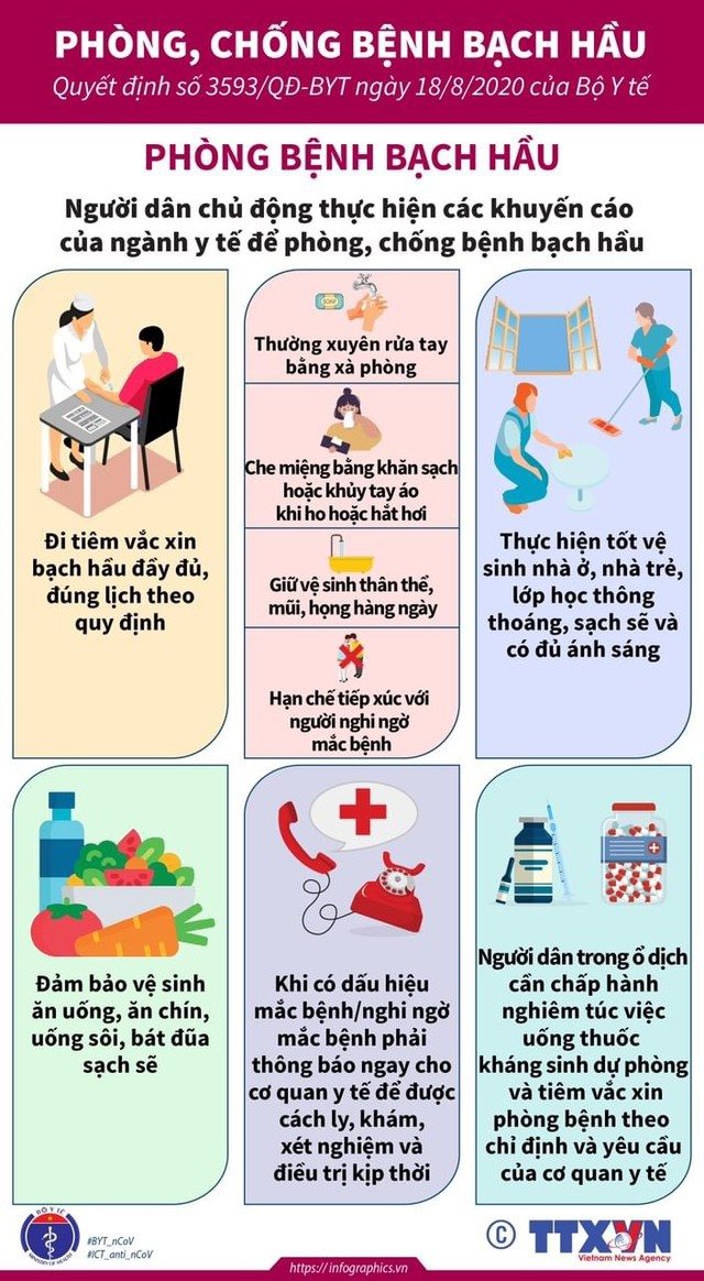 Bệnh Bạch hầu diễn biến phức tạp, Bộ Y tế chỉ đạo KHẨN- Ảnh 4. Bệnh Bạch hầu diễn biến phức tạp, Bộ Y tế chỉ đạo KHẨN- Ảnh 4.