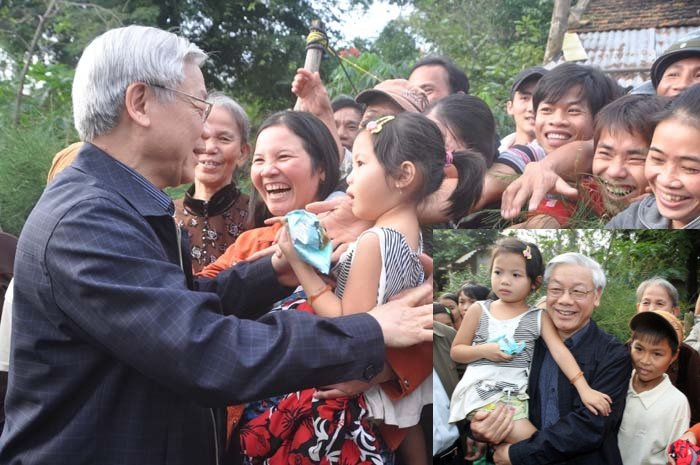Gặp cô bé làng biển được Tổng Bí thư Nguyễn Phú Trọng bế trên tay 12 năm trước- Ảnh 1. Gặp cô bé làng biển được Tổng Bí thư Nguyễn Phú Trọng bế trên tay 12 năm trước- Ảnh 1.