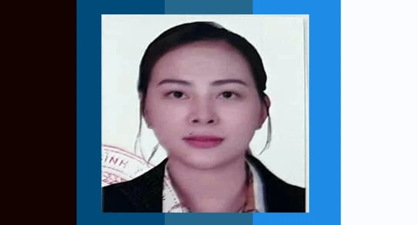 Chân dung Nguyễn Thị Bích Lệ. truy nã đặc biệt