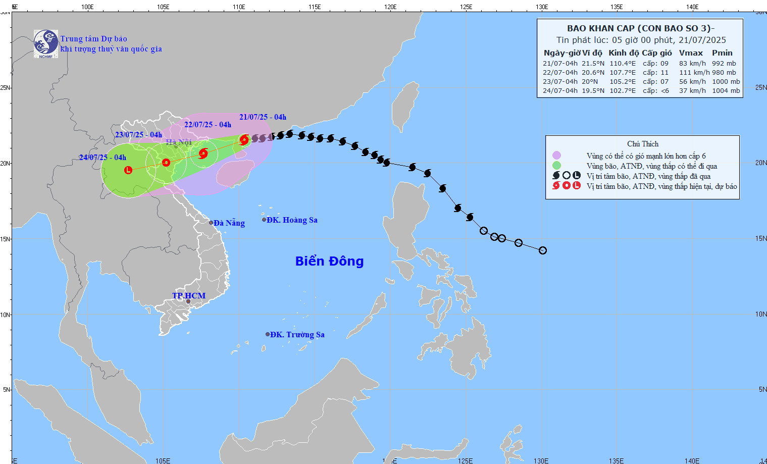 bão số 3 bão wipha có khả năng mạnh lên, cách quảng ninh hải phòng 275km hình ảnh 1 bao so 3 bao wipha co kha nang manh len, cach quang ninh hai phong 275km hinh anh 1